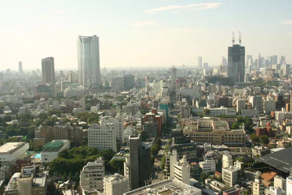 東京タワーを階段で上る
