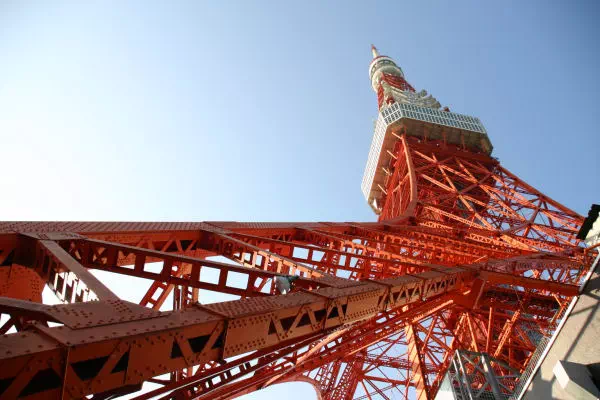 東京タワーを階段で上る