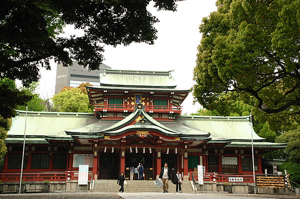 門前仲町の富岡八幡宮
