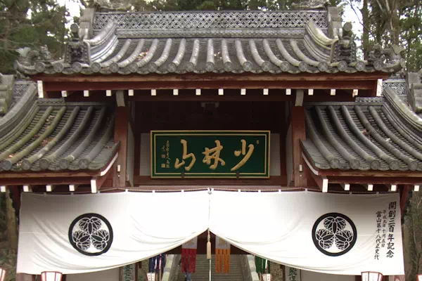 少林山達磨寺だるま市