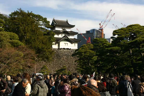 皇居 新年の一般参賀