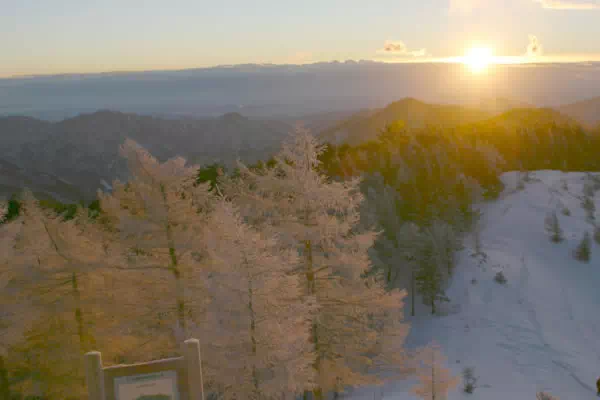 雲取山 初日の出