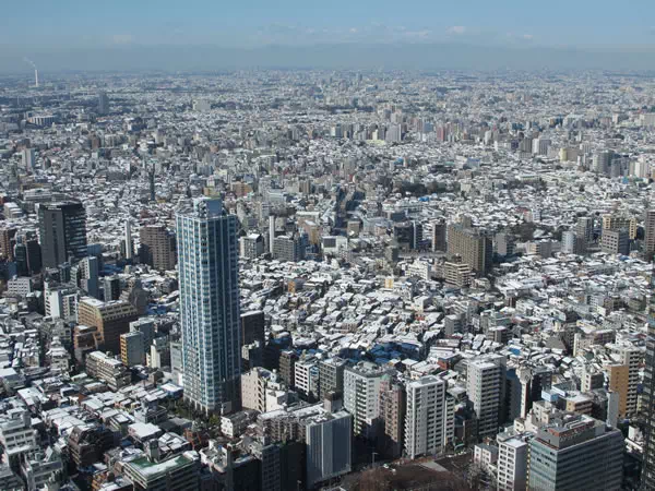 東京の大雪注意報・大雪警報の時に
