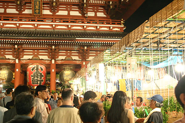 浅草寺 四万六千日 ほおずき市