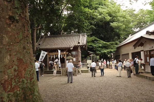 浅間神社の富士塚 江古田富士 お山開き