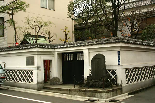 赤穂浪士討ち入り後の引き上げルート